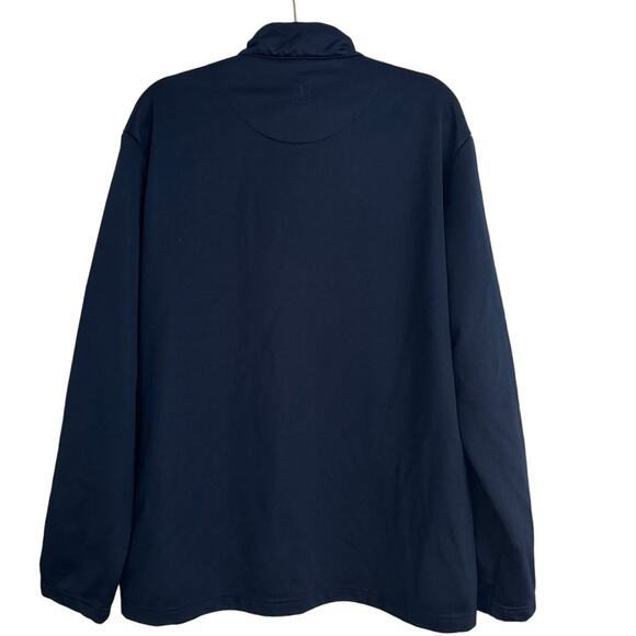 PGA Tour Navy Track Jacket 1/4 Zip Pull Over Size XL - Picture 3 of 5